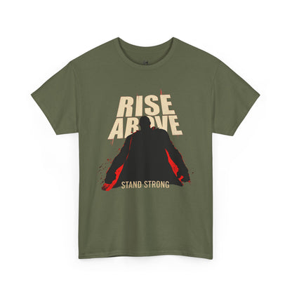 Rise above Unisex Heavy Cotton Tee