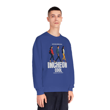 Korea -  Incheon Cool Unisex NuBlend® Crewneck Sweatshirt  - StyleMZ