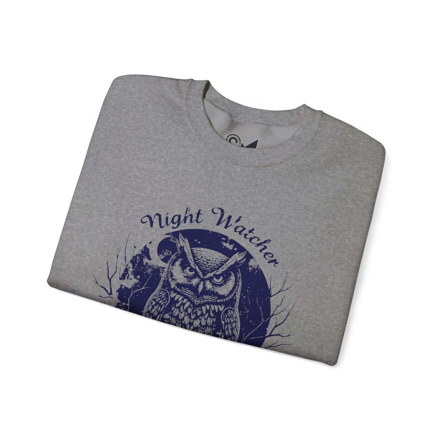 Night watcher Unisex Heavy Blend™ Crewneck Sweatshirt - StyleMZ