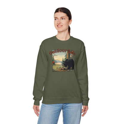 Outdoor life Unisex Heavy Blend™ Crewneck Sweatshirt - StyleMZ