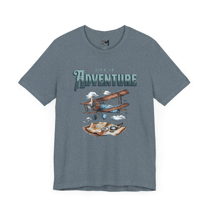 Life is adventure Unisex Jersey Short Sleeve Tee - Stylemz