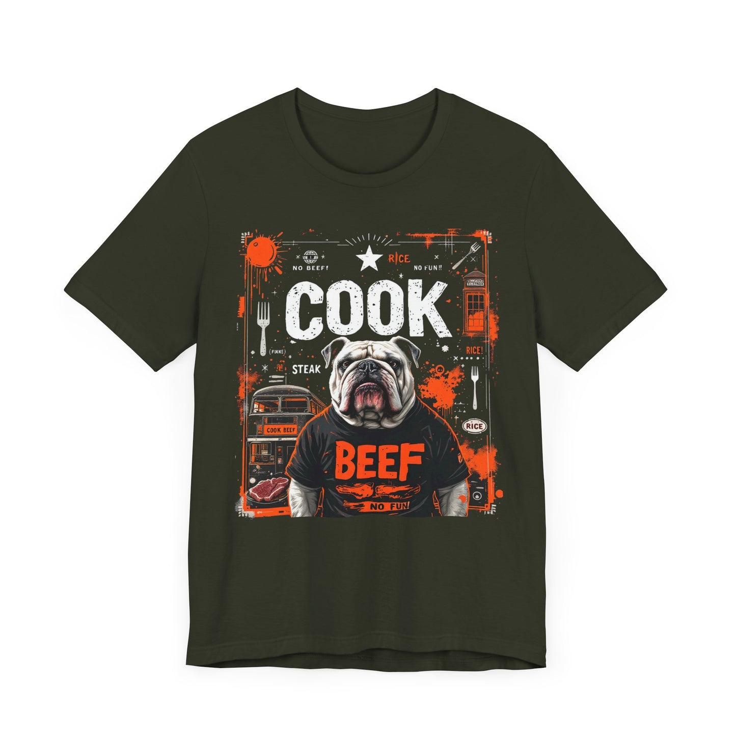 Cook Beef Unisex Jersey Short Sleeve Tee