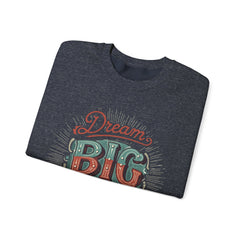 Korea -  Dream big Unisex Heavy Blend™ Crewneck Sweatshirt  - StyleMZ