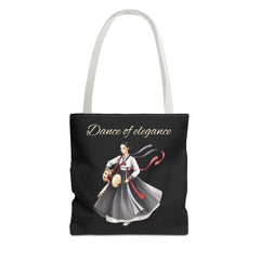 Elegance in dance Tote Bag (AOP)  - StyleMZ