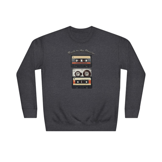 Back to the classic Unisex Crew Sweatshirt  - Korea  - StyleMZ