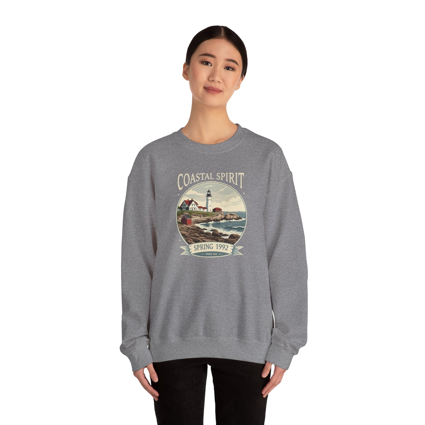 Coastal spirit Unisex Heavy Blend™ Crewneck Sweatshirt - StyleMZ