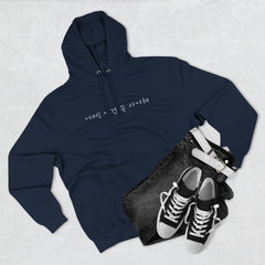 Korea -  A must buy Three-Panel Fleece Hoodie  - StyleMZ