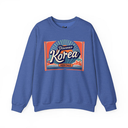 Discover Korea heritage Unisex Heavy Blend™ Crewneck Sweatshirt - StyleMZ - Stylemz