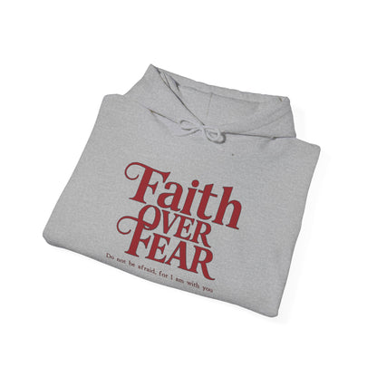 Faith over fear Unisex Heavy Blend™ Hooded Sweatshirt - StyleMZ