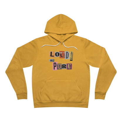 Korea -  Loud Proud and Pure Unisex Sponge Fleece Pullover Hoodie  - StyleMZ