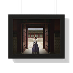 Korea -  Timeless grace Framed Horizontal Poster  - StyleMZ