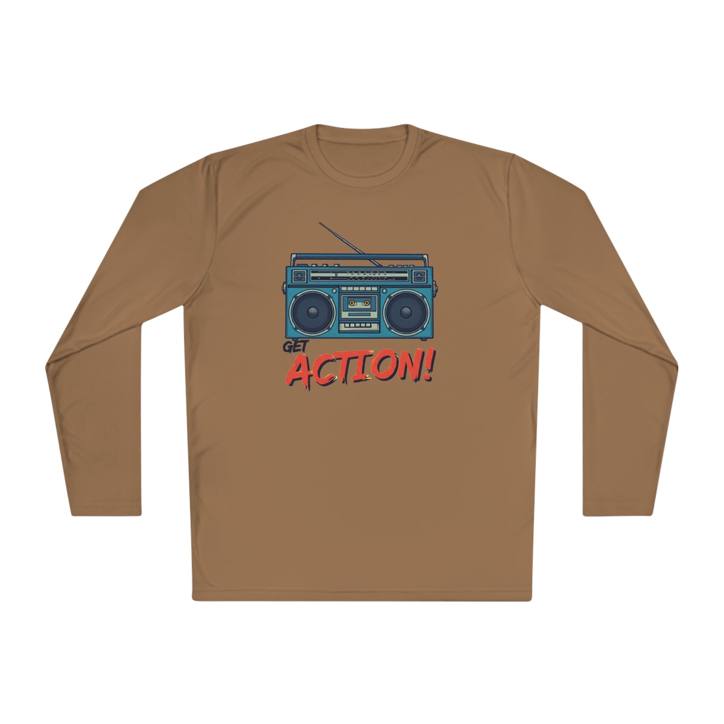 Korea -  Get action Unisex Lightweight Long Sleeve Tee  - StyleMZ