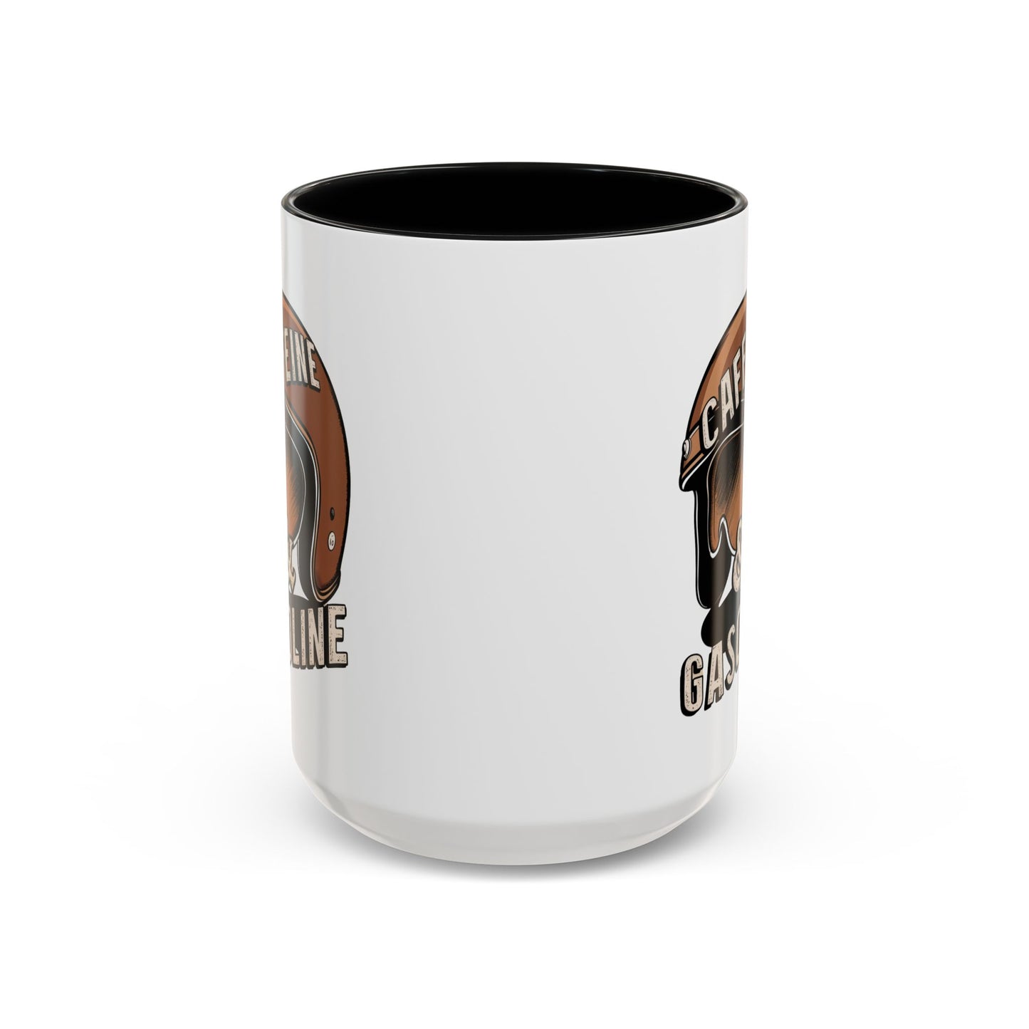 Caffein $ Gasoline Accent Coffee Mug (11, 15oz) - StyleMZ