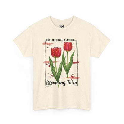 Blooming Tulip Unisex Heavy Cotton Tee