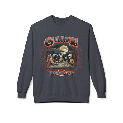 Game forever Unisex Midweight Softstyle Fleece Crewneck Sweatshirt - StyleMZ