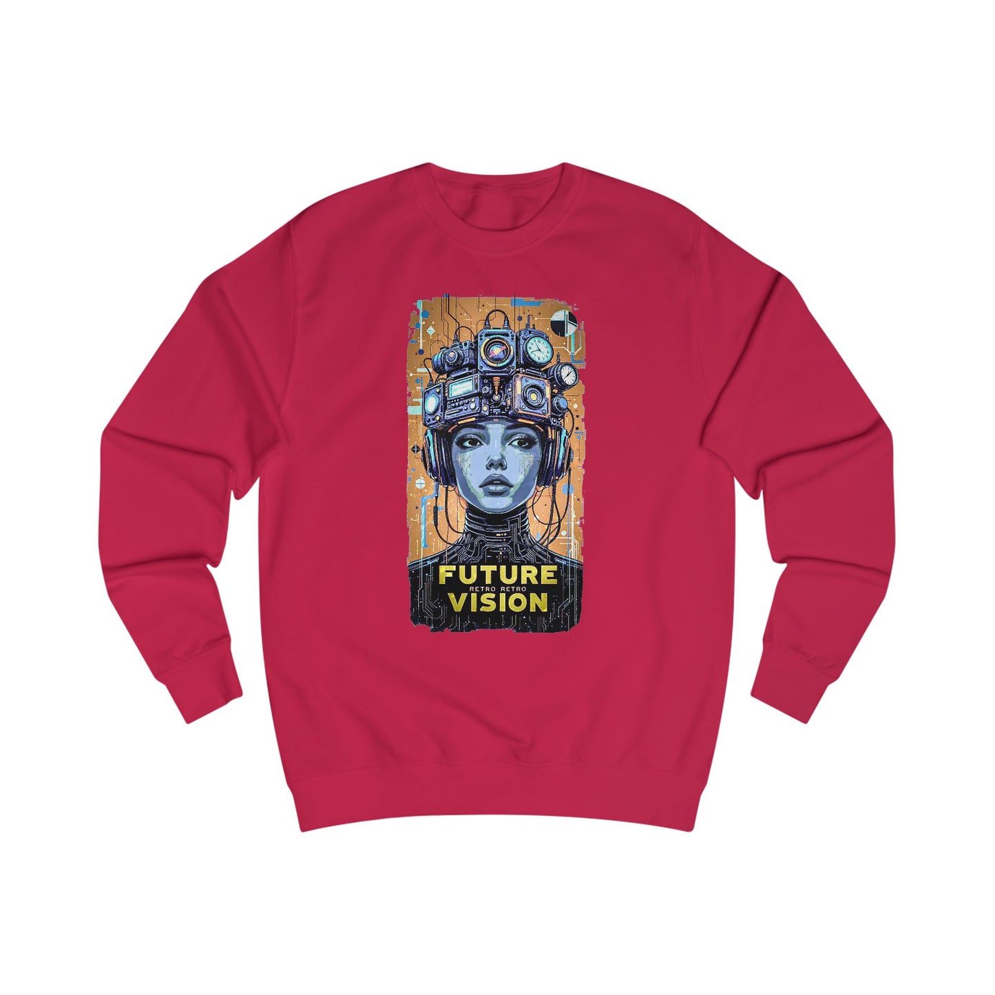 Future retro vision Unisex Sweatshirt - StyleMZ