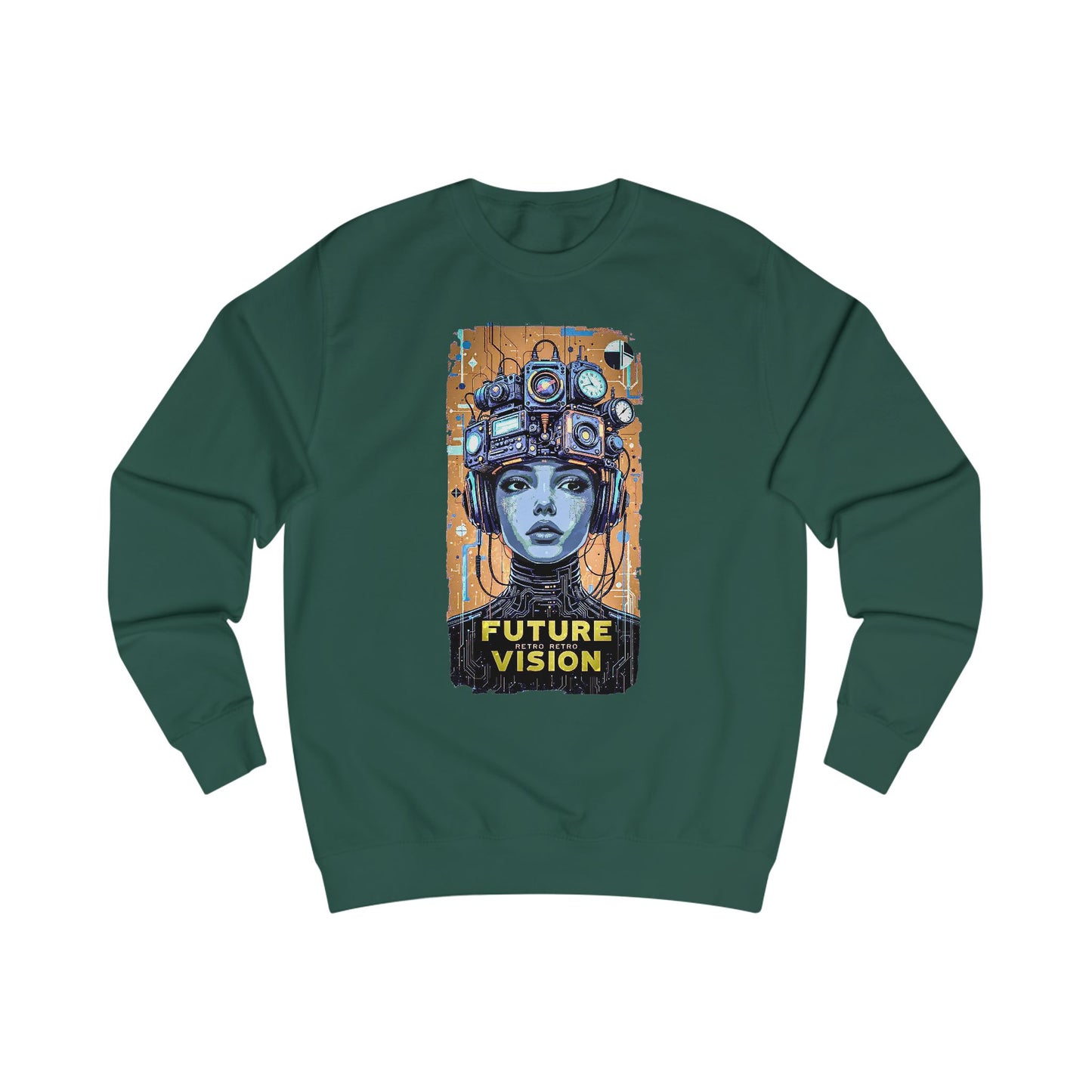 Future retro vision Unisex Sweatshirt - StyleMZ