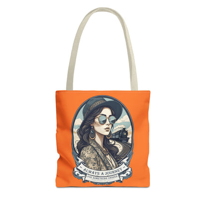 Always a journey Tote Bag (AOP) - StyleMZ