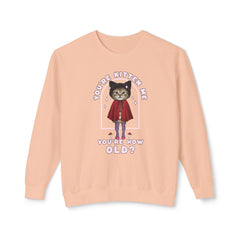 Corea - ¡Eres un gatito! Sudadera unisex ligera con cuello redondo - StyleMZ 