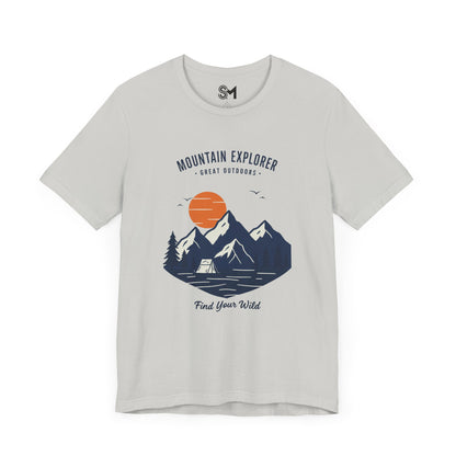 Mountain Explorer Unisex Jersey Short Sleeve Tee