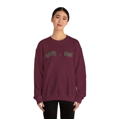 Nature is home Unisex Heavy Blend™ Crewneck Sweatshirt - StyleMZ