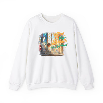 Live on the breath of the Holy Spirit Unisex Heavy Blend™ Crewneck Sweatshirt - StyleMZ