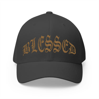 Blessed Embroidered Cap - Stylish Closed-Back Structured Hat for Faith and Everyday Wear - Stylemz