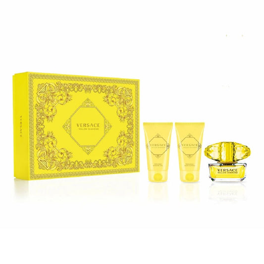 Women's Perfume Set Versace DIAMOND 3 Pieces Gift Set