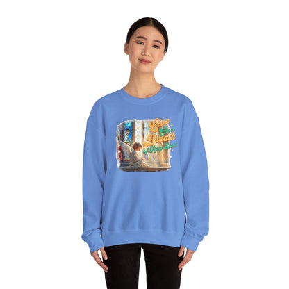 Live on the breath of the Holy Spirit Unisex Heavy Blend™ Crewneck Sweatshirt - StyleMZ