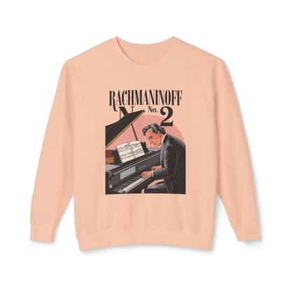 Korea -  Rachmaninoff No. 2 Unisex Lightweight Crewneck Sweatshirt  - StyleMZ