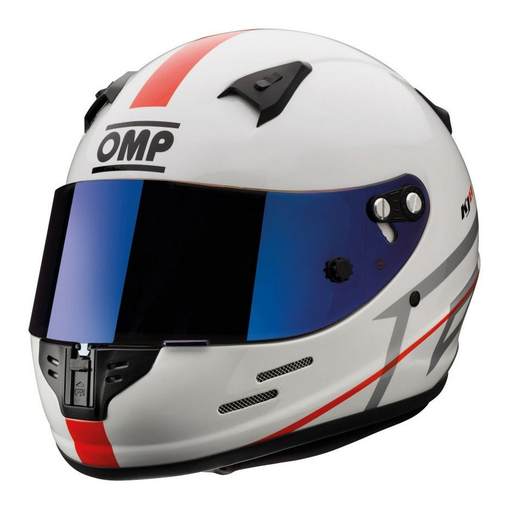 Helmet OMP KJ8 EVO CMR White for Ultimate Safety and Style