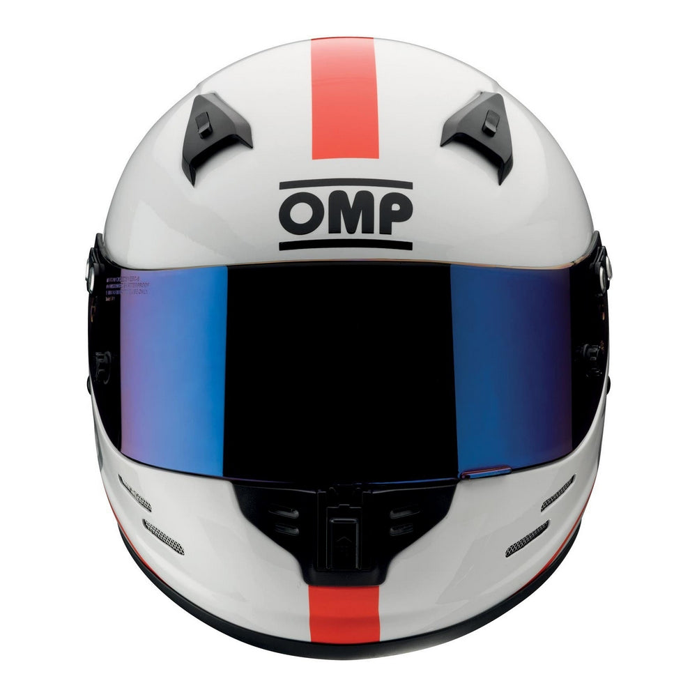 Helmet OMP KJ8 EVO CMR White for Ultimate Safety and Style