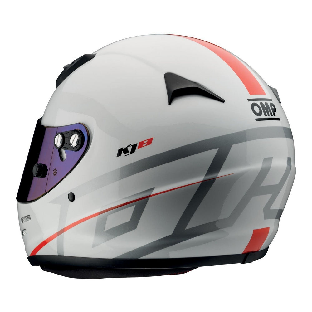 Helmet OMP KJ8 EVO CMR White for Ultimate Safety and Style