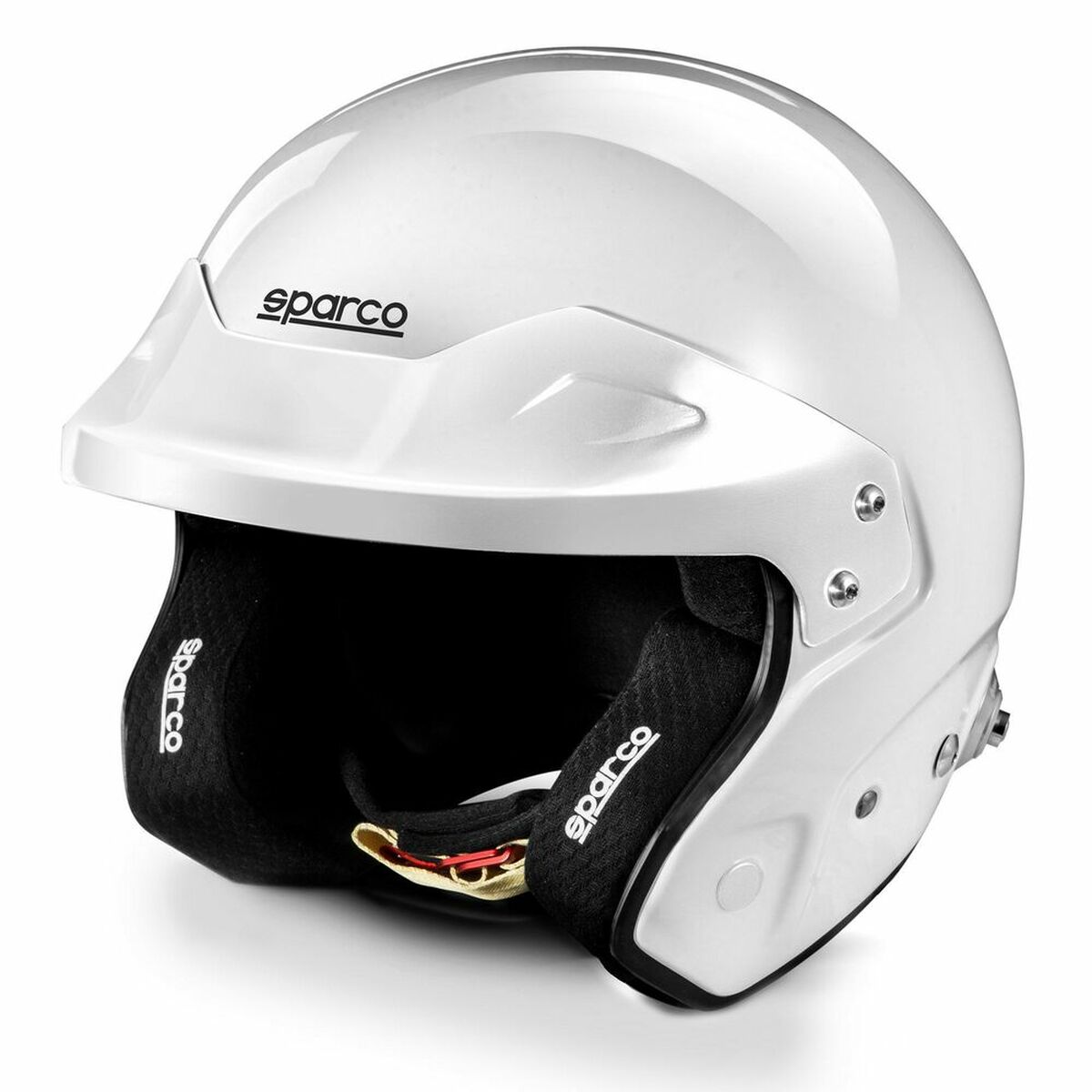 Helmet Sparco RJ-I Size L White Lightweight Racing Helmet