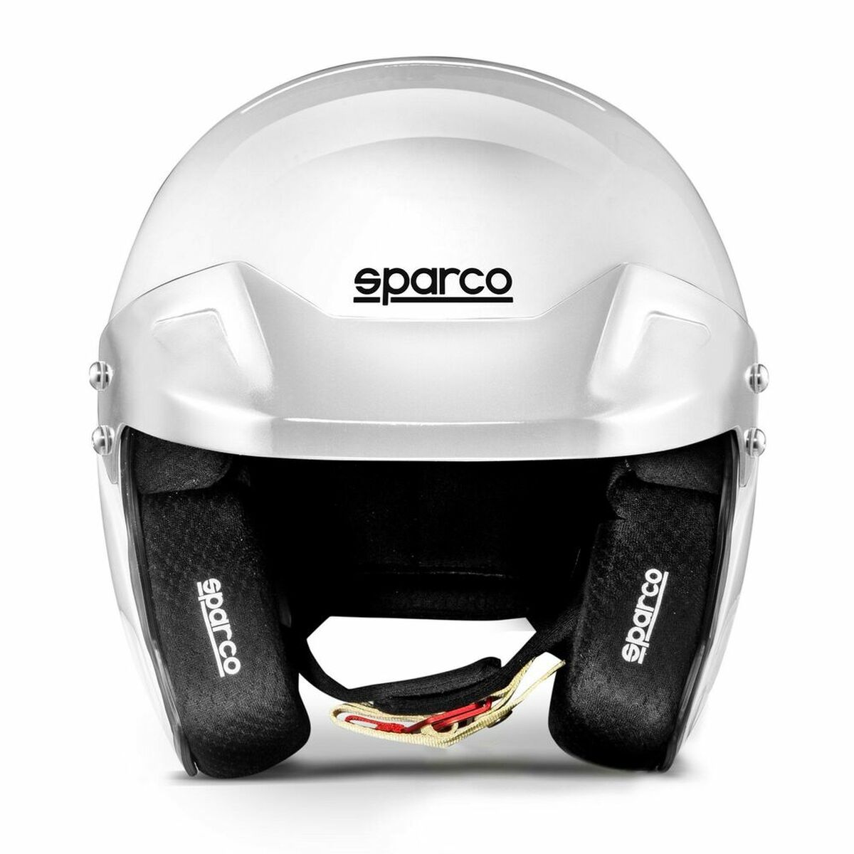 Helmet Sparco RJ-I Size L White Lightweight Racing Helmet