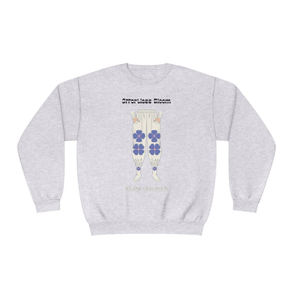 Korea -  Effortless Bloom Unisex NuBlend® Crewneck Sweatshirt  - StyleMZ