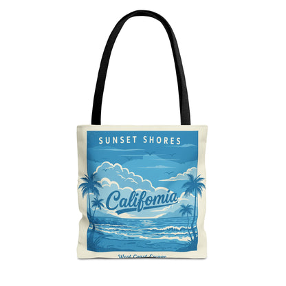 Sunset shores Tote Bag (AOP)