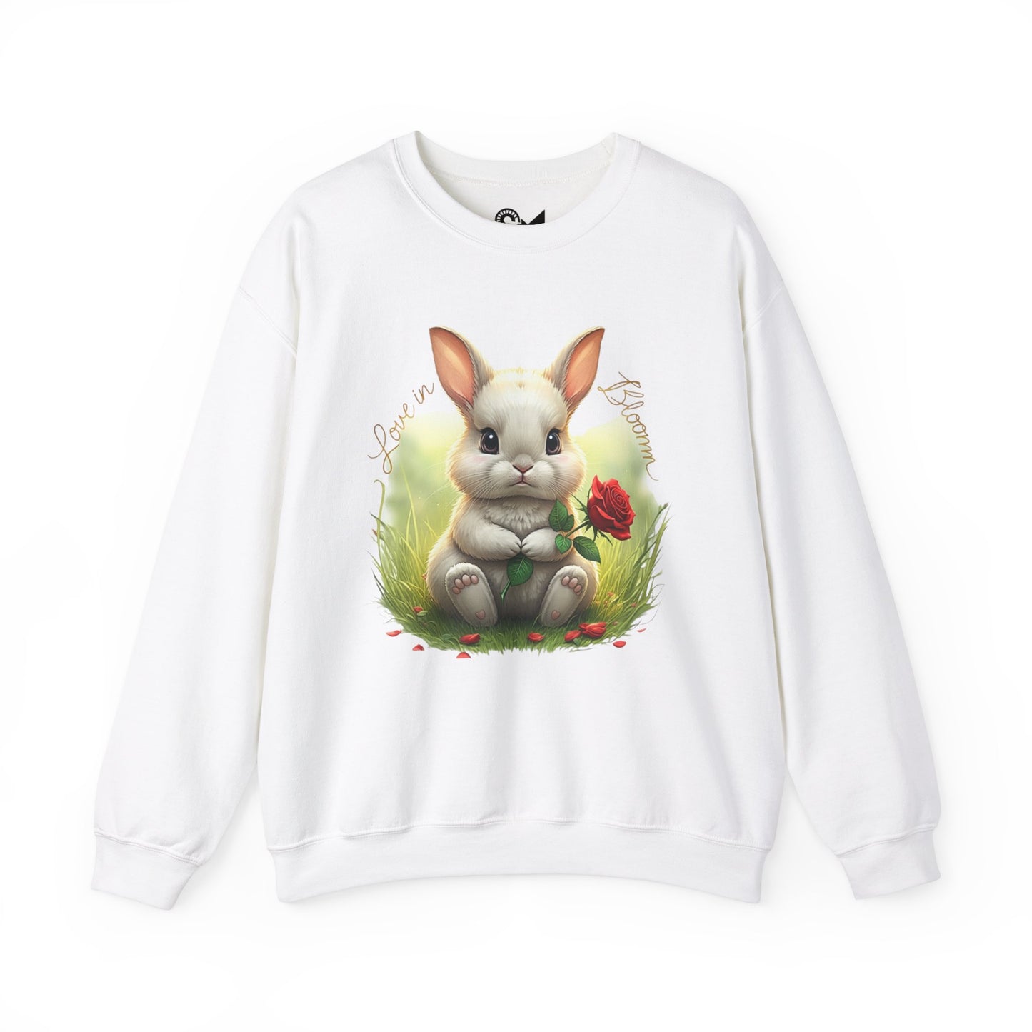 Love in bloom Unisex Heavy Blend™ Crewneck Sweatshirt - StyleMZ