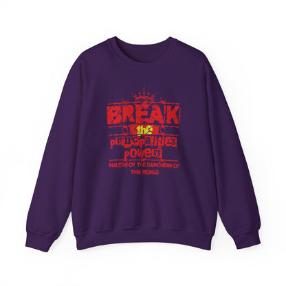 Break the principles Unisex Heavy Blend™ Crewneck Sweatshirt - StyleMZ