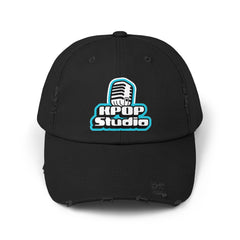 Korea -  KPOP Studio Unisex Distressed Cap  - StyleMZ