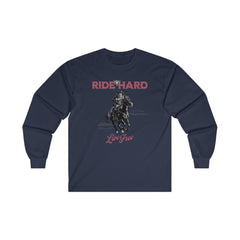 Korea -  Ride hard Unisex Ultra Cotton Long Sleeve Tee  - StyleMZ