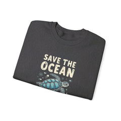 Corea - Sudadera unisex de cuello redondo Heavy Blend™ Save the Ocean - StyleMZ 