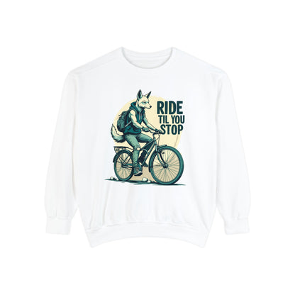 Corea - Sudadera unisex teñida en prenda Ride till you stop - StyleMZ 