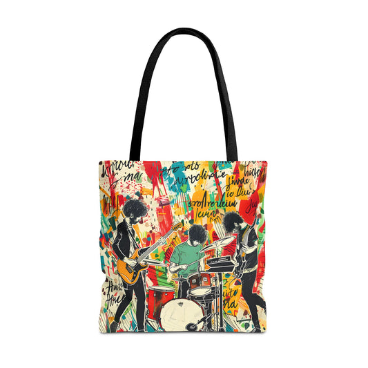 Korea -  Rock Band Tote Bag (AOP)  - StyleMZ