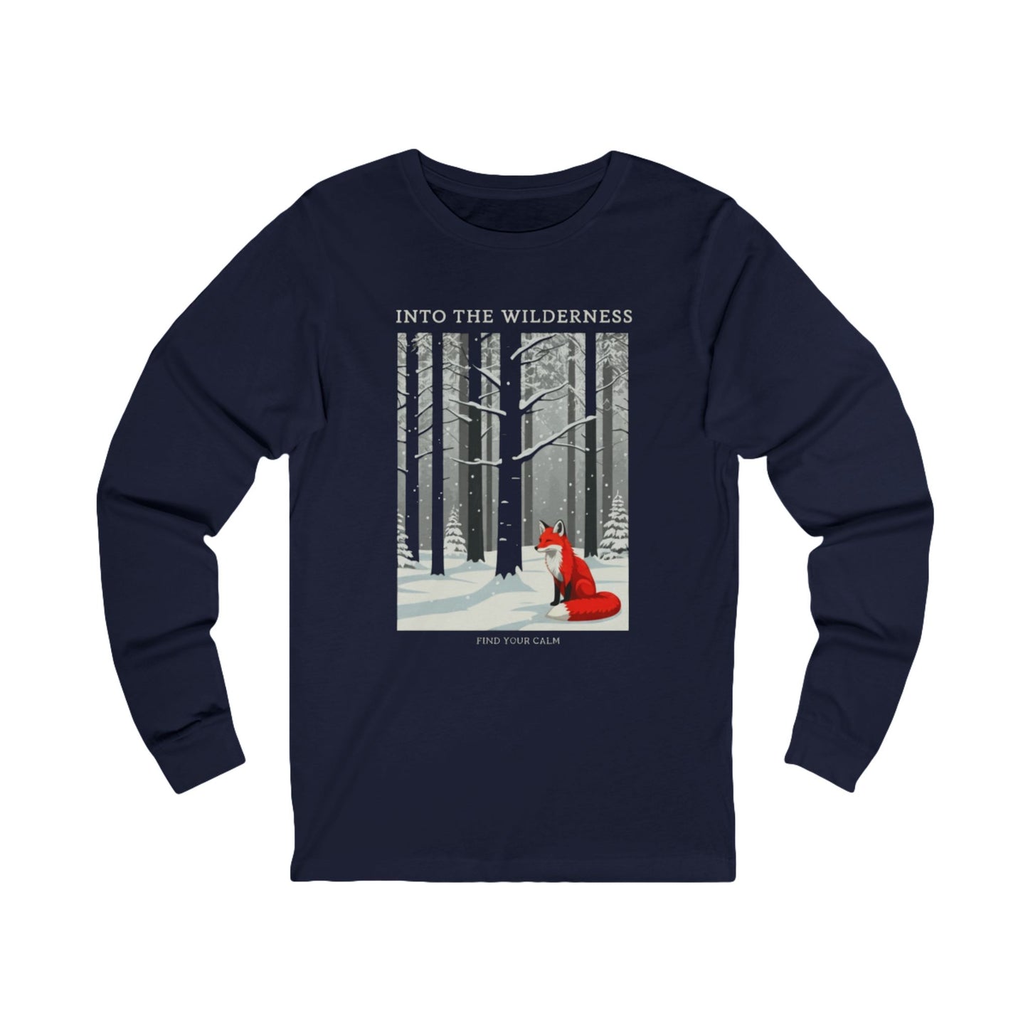 Into the wilderness Unisex Jersey Long Sleeve Tee - StyleMZ