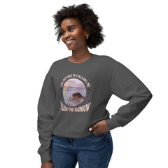 Korea -  Nature is calling me Unisex Lightweight Crewneck Sweatshirt  - StyleMZ