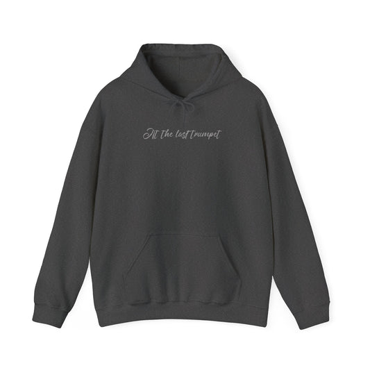 At the last trumpet Unisex Heavy Blend™ Hooded Sweatshirt  - Korea  - StyleMZ