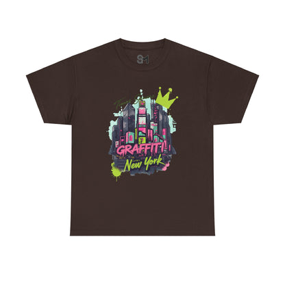 Graffiti New York Unisex Heavy Cotton Tee - StyleMZ