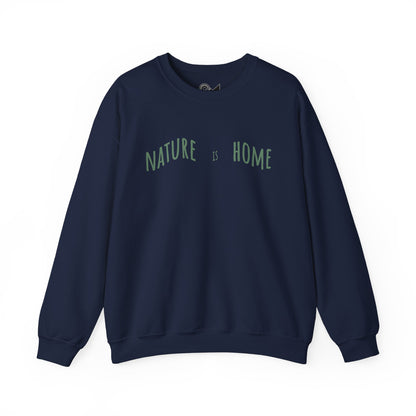 Nature is home Unisex Heavy Blend™ Crewneck Sweatshirt - StyleMZ