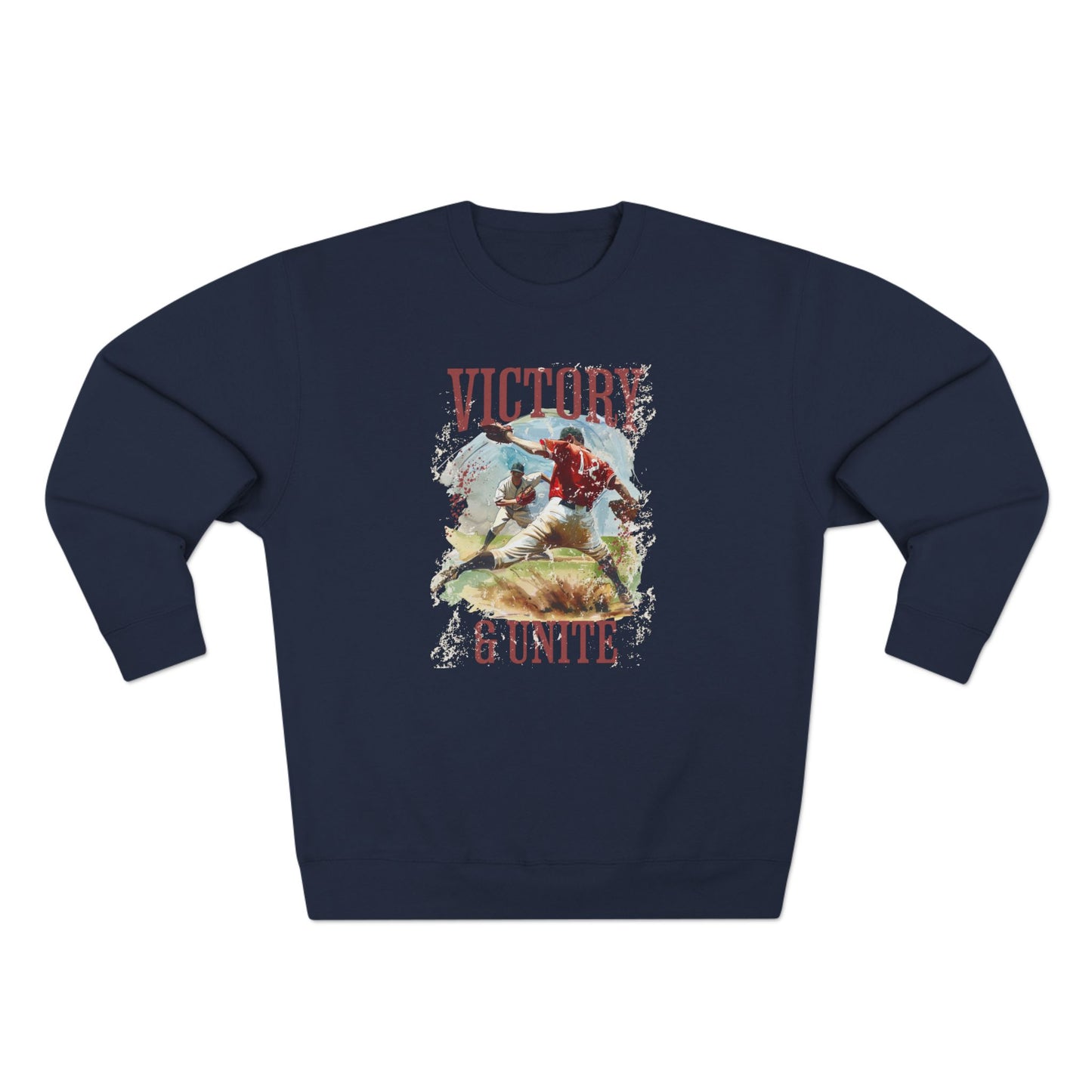 Victory & Unite Unisex Crewneck Sweatshirt  - Korea  - StyleMZ